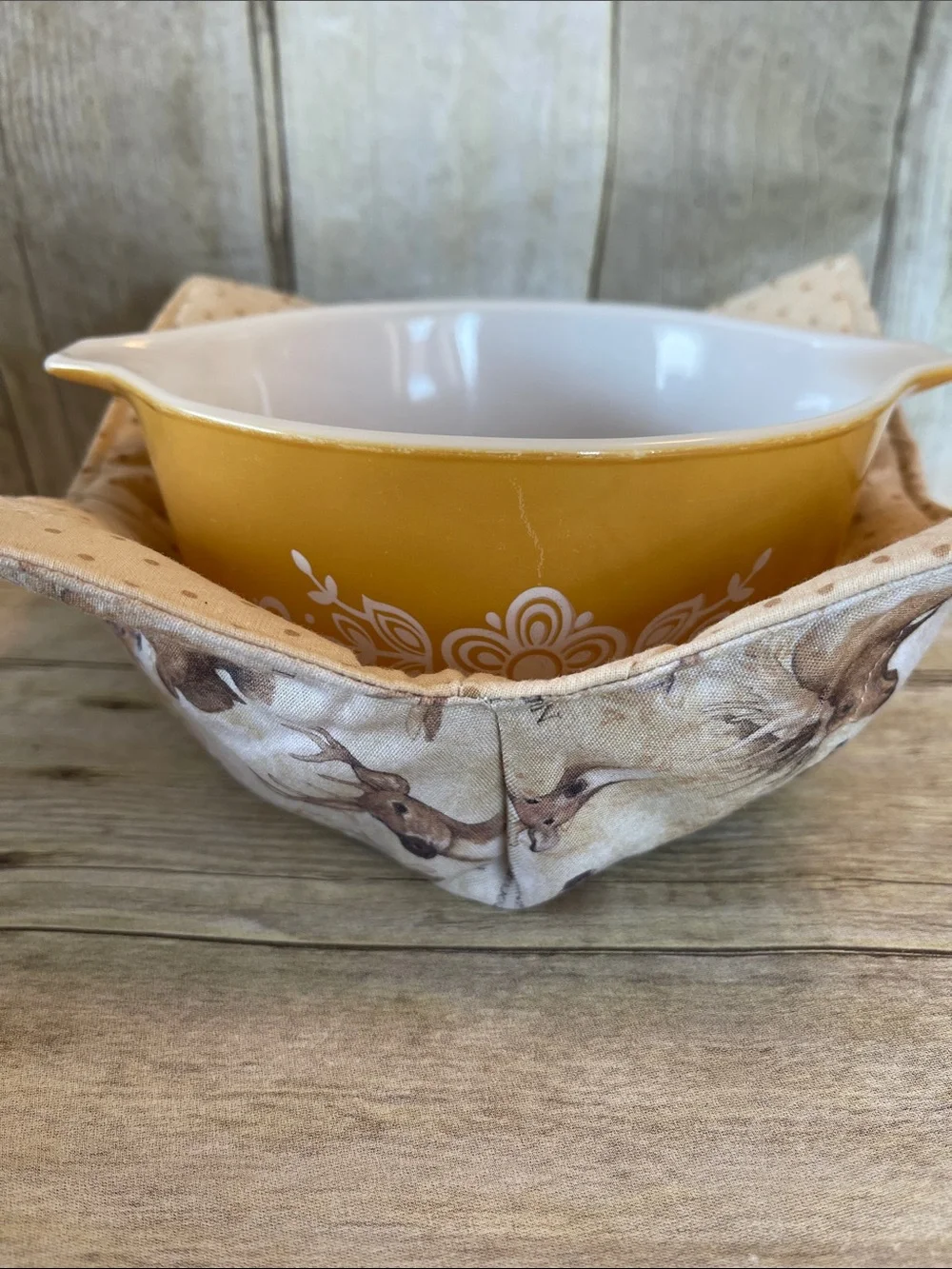 Handmade microwave bowl
